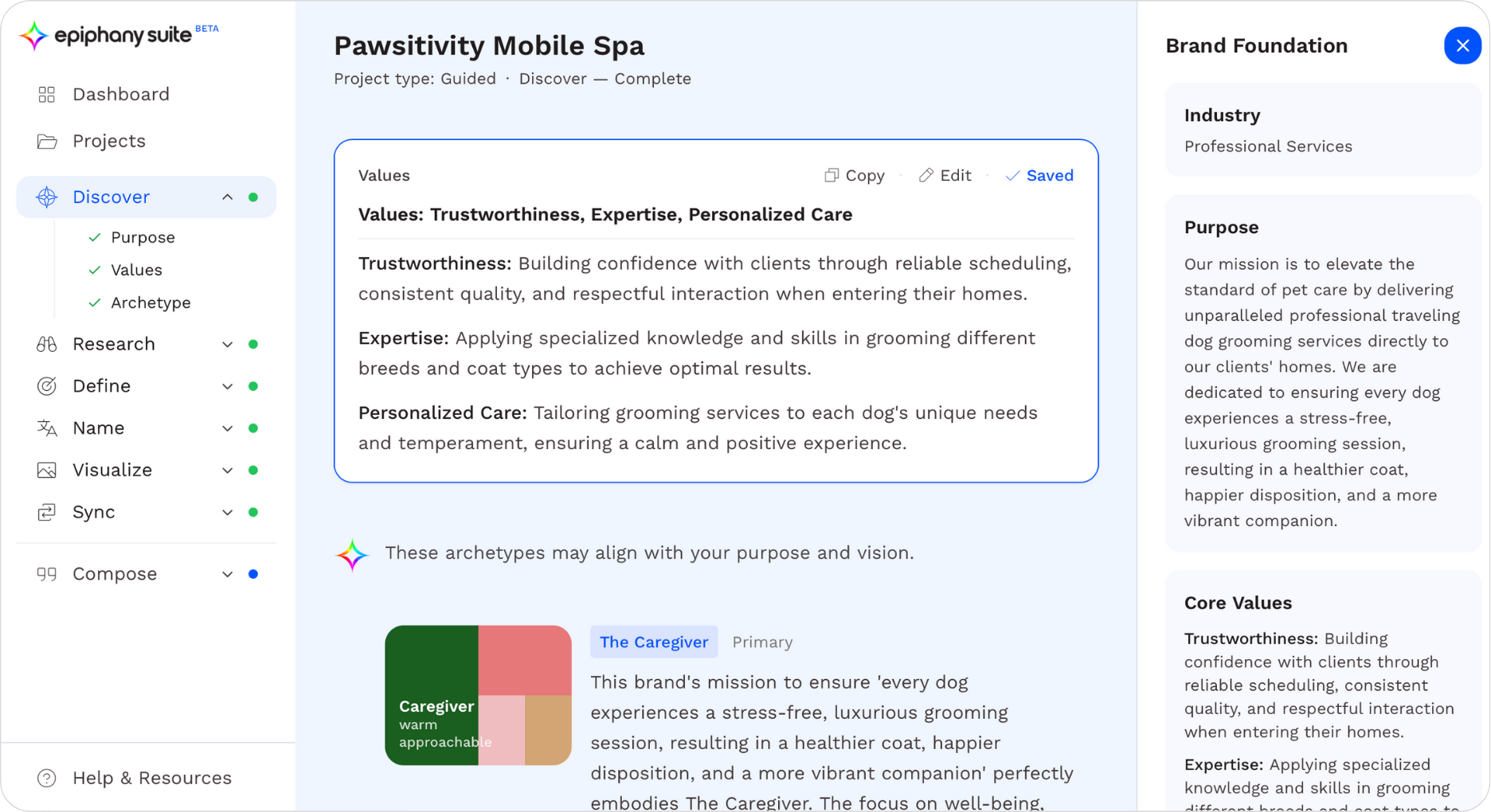 EpiphanySuite Brand Foundation